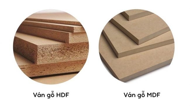 Gỗ HDF và MDF đều là những loại gỗ được sử dụng vô cùng phổ biến trong ngành nội thất