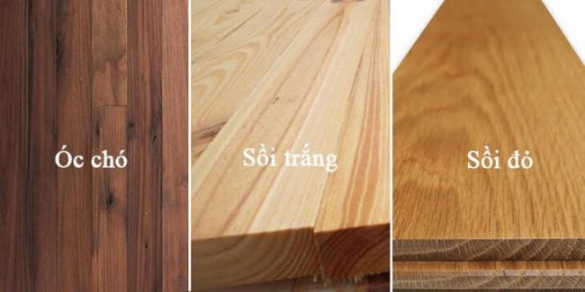 Sử dụng gỗ tự nhiên làm đồ nội thất sẽ không sợ bị lỗi mốt