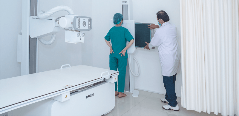 Phòng chụp X-quang vú hiện đại 