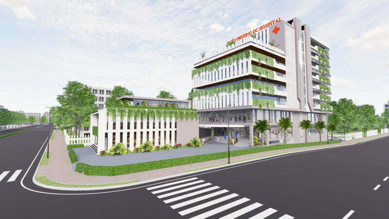 Mỗi phân khu bệnh viện các kiến trúc sư sẽ đưa ra giải pháp riêng 