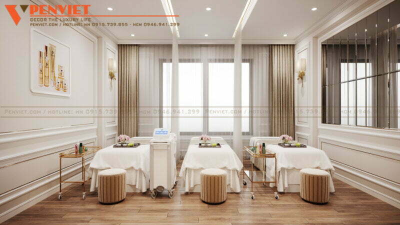 Spa Diamond is fully furnished with rooms and functional areas