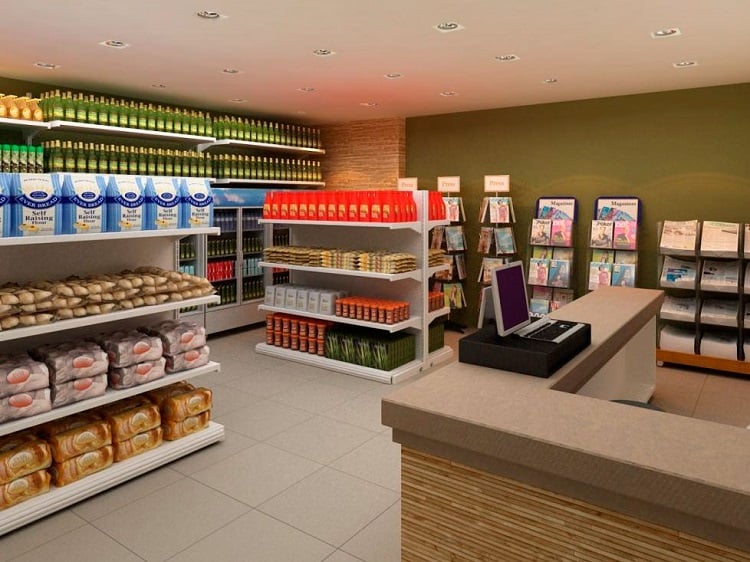 Setup siêu thị mini giúp tối đa công năng sử dụng