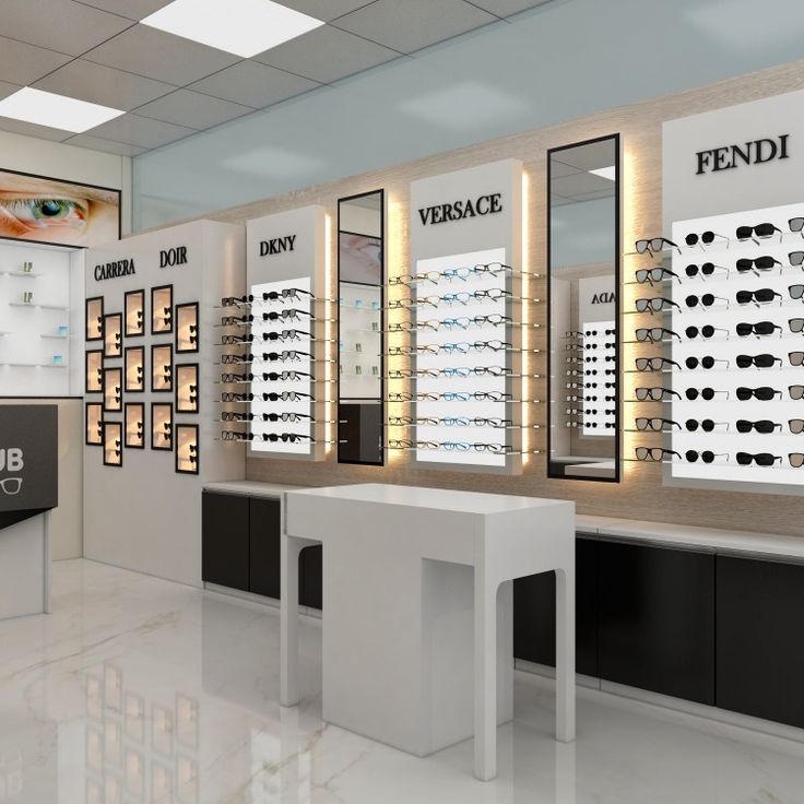Những lưu ý hàng đầu trong thiết kế cửa hàng kính mắt