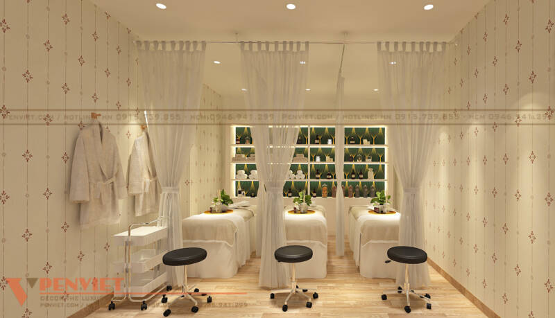 Mẫu thiết kế spa giá rẻ Thùy Vân - Hồ Chí Minh thiet ke spa thuy van 1