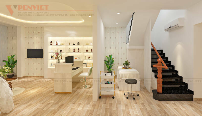 Mẫu thiết kế spa giá rẻ Thùy Vân - Hồ Chí Minh thiet ke spa thuy van 3
