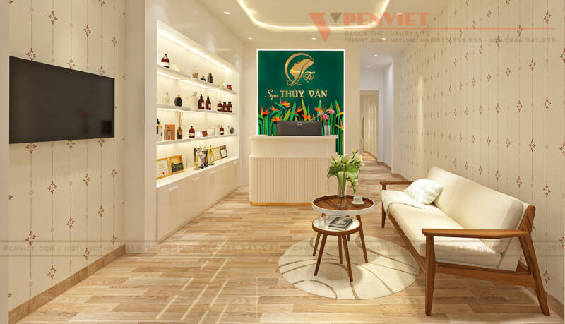 Mẫu thiết kế spa giá rẻ Thùy Vân - Hồ Chí Minh thiet ke spa thuy van 5
