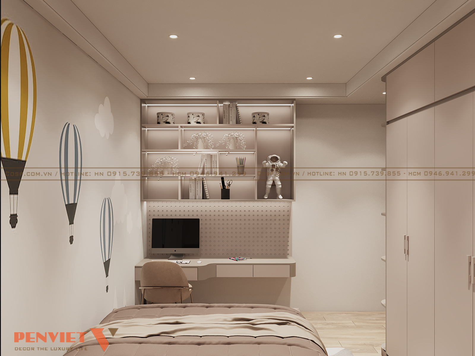 Thiết kế nội thất căn hộ chung cư anh Quốc Anh tại Hà Đông thiet ke noi that chung cu 10