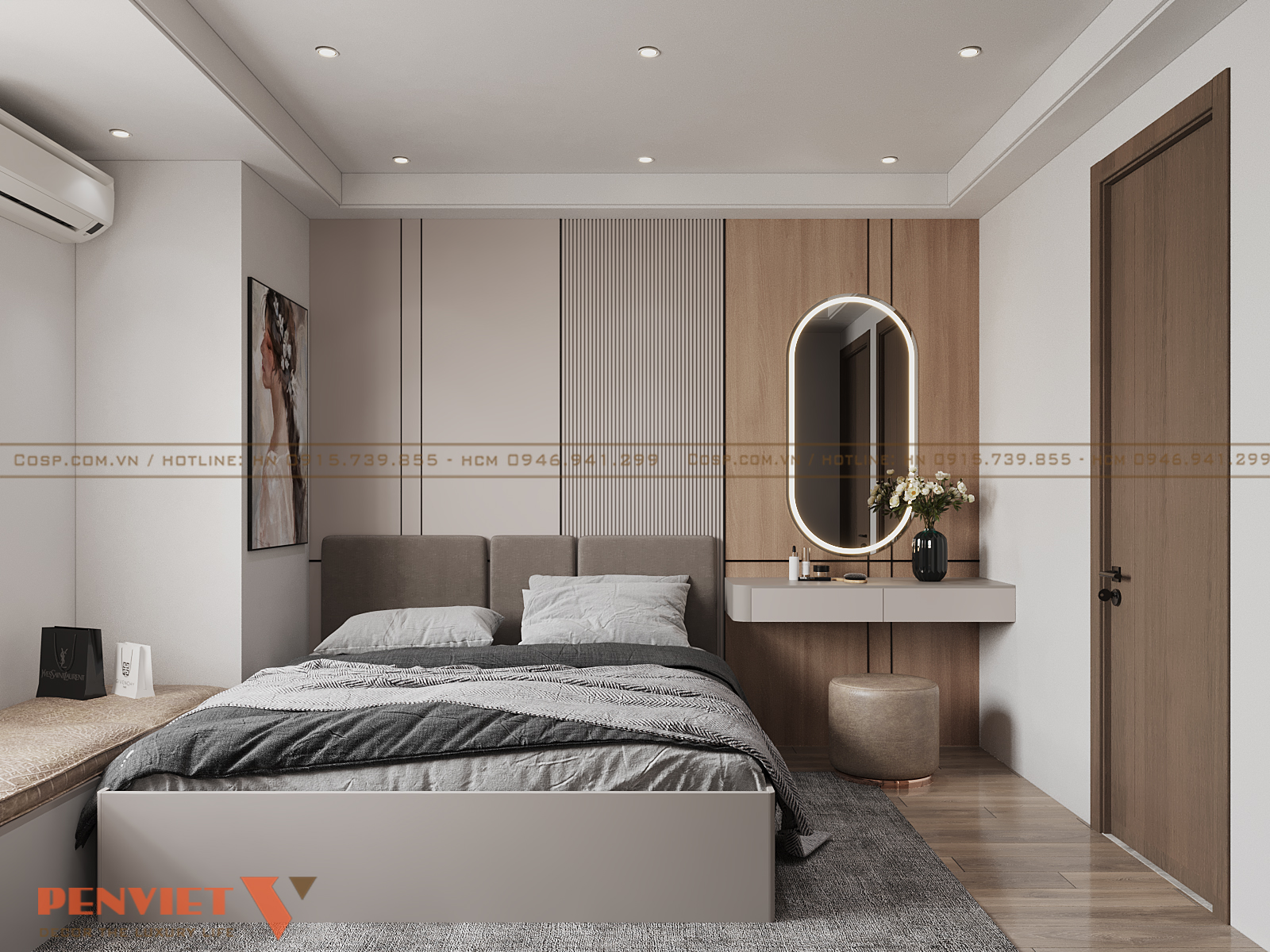 Thiết kế nội thất căn hộ chung cư anh Quốc Anh tại Hà Đông thiet ke noi that chung cu 7