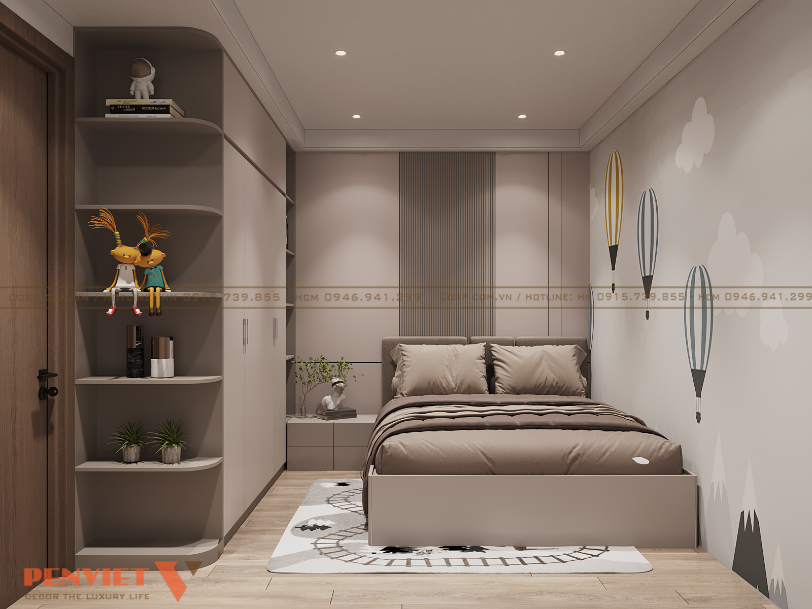 Thiết kế nội thất căn hộ chung cư anh Quốc Anh tại Hà Đông thiet ke noi that chung cu 9