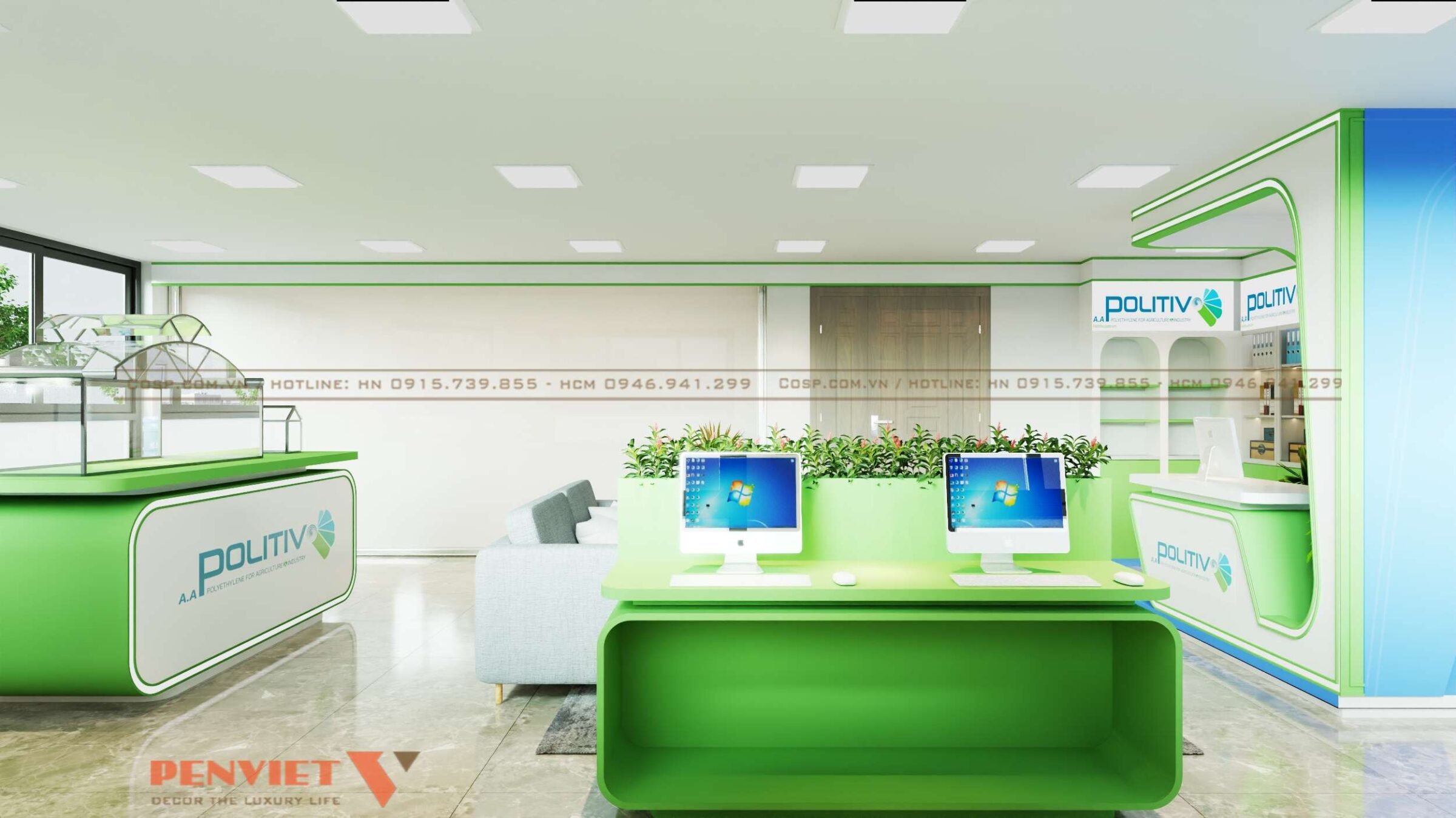 thiet ke noi that showroom binh minh 9