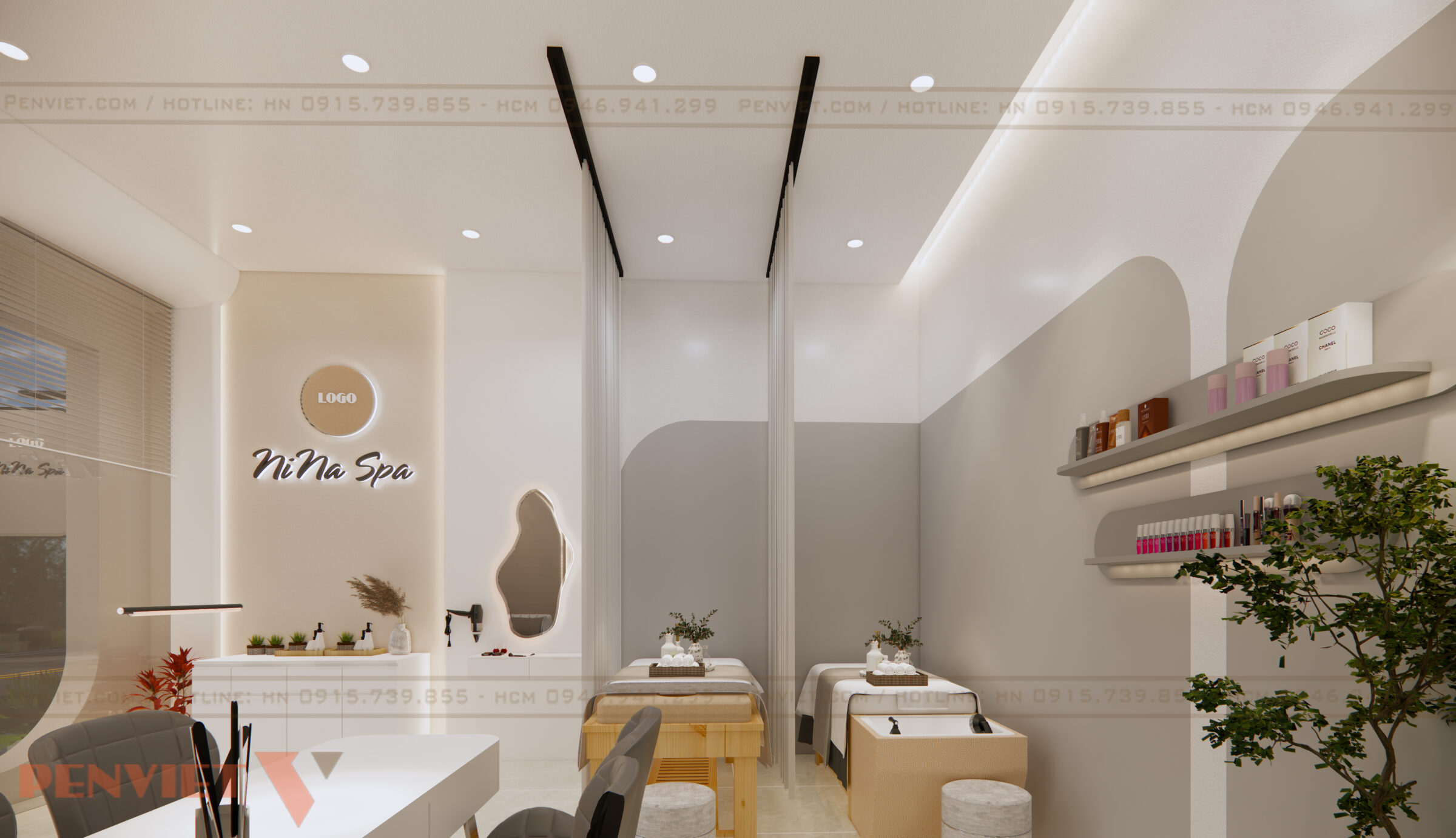 thiet ke spa nina 6