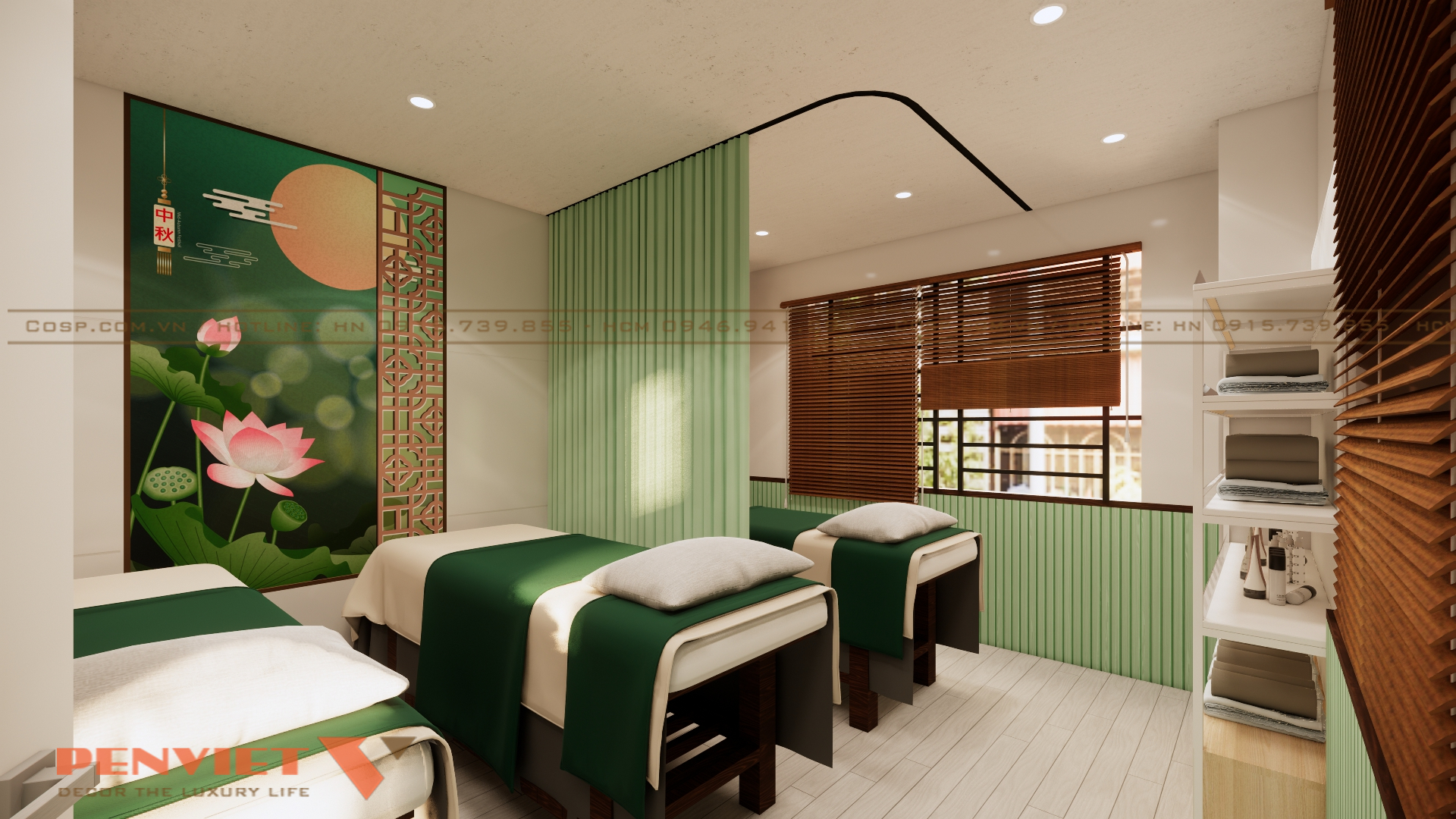 Thiết kế spa EPIPHY BEAUTY ấn tượng và sang trọng