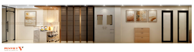 Mẫu thiết kế phòng khám nha khoa – da liễu A Đạt tại Hà Nội T2 C12