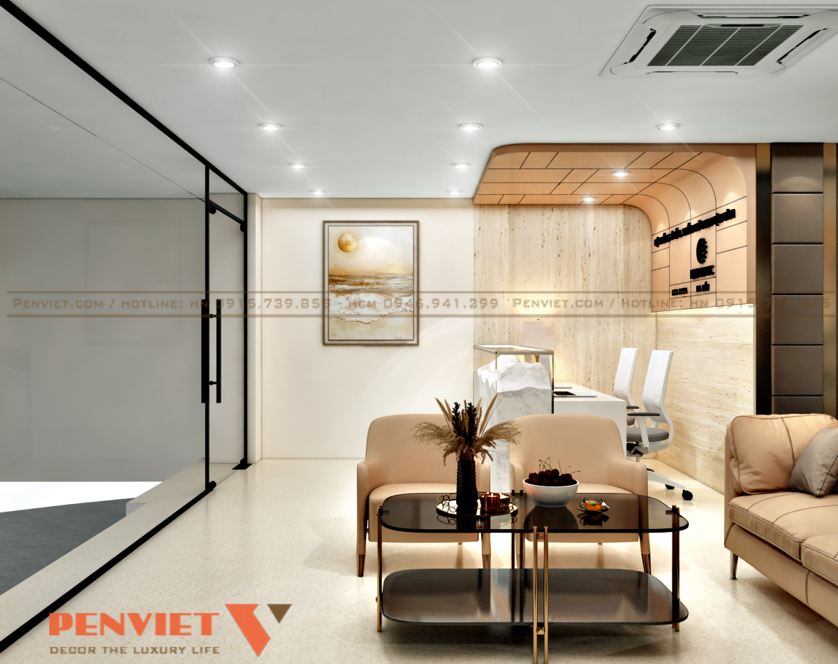 Mẫu thiết kế phòng khám nha khoa – da liễu A Đạt tại Hà Nội T2 C9