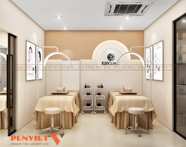 Mẫu thiết kế phòng khám nha khoa – da liễu A Đạt tại Hà Nội T3 C26