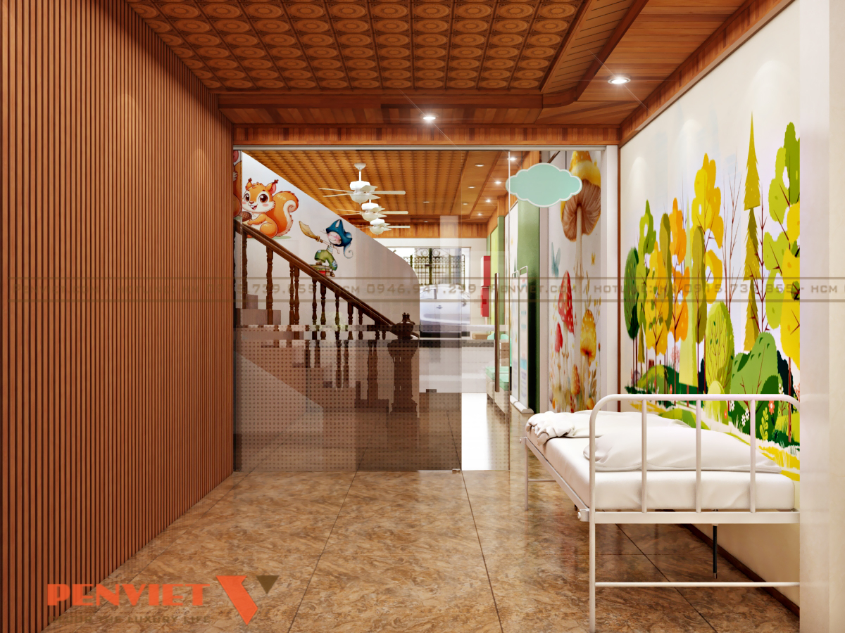 Thiết kế trung tâm tiêm chủng Minh Ngọc tại Bắc Giang tiem chung chi mai 11