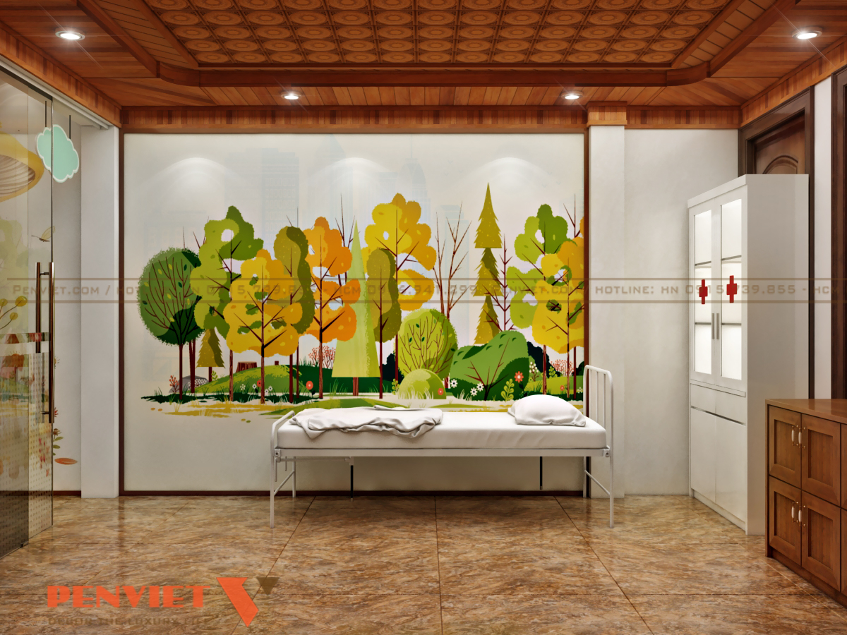 Thiết kế trung tâm tiêm chủng Minh Ngọc tại Bắc Giang tiem chung chi mai 12