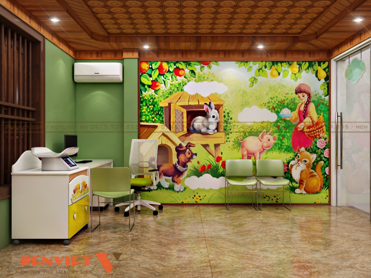 Thiết kế trung tâm tiêm chủng Minh Ngọc tại Bắc Giang tiem chung chi mai 15