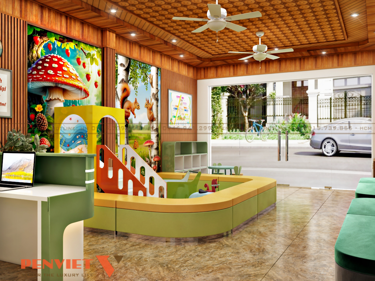 Thiết kế trung tâm tiêm chủng Minh Ngọc tại Bắc Giang tiem chung chi mai 4