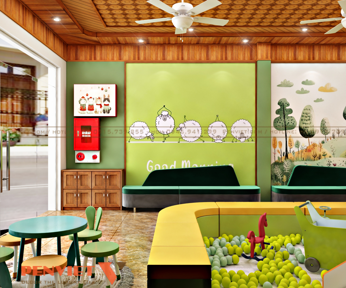 Thiết kế trung tâm tiêm chủng Minh Ngọc tại Bắc Giang tiem chung chi mai 6