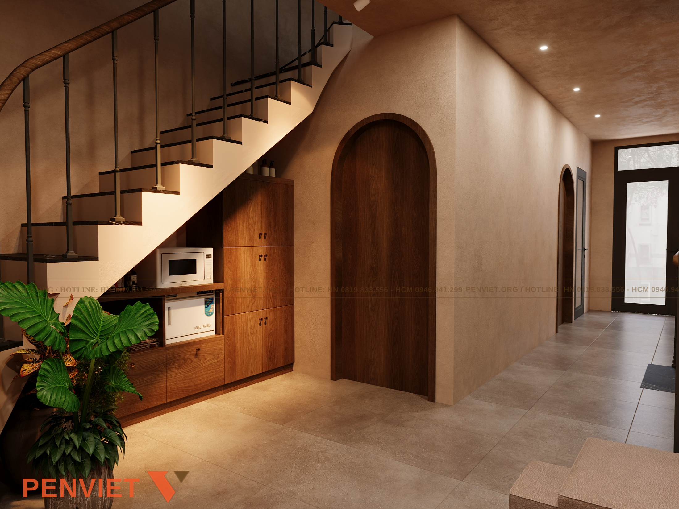 Thiết kế spa Mộc An theo phong cách Wabi Sabi kết hợp Japandi thiet ke spa moc an 11