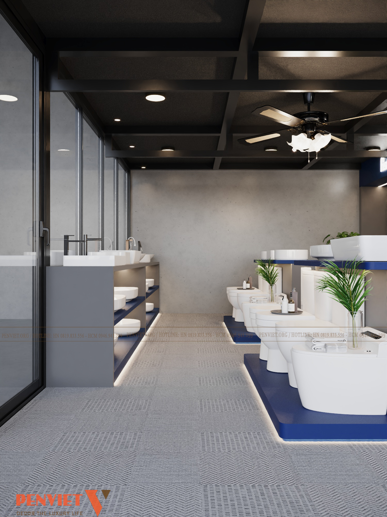 Thiết Kế Showroom Thiết Bị Vệ Sinh Tâm Thảo 10 1