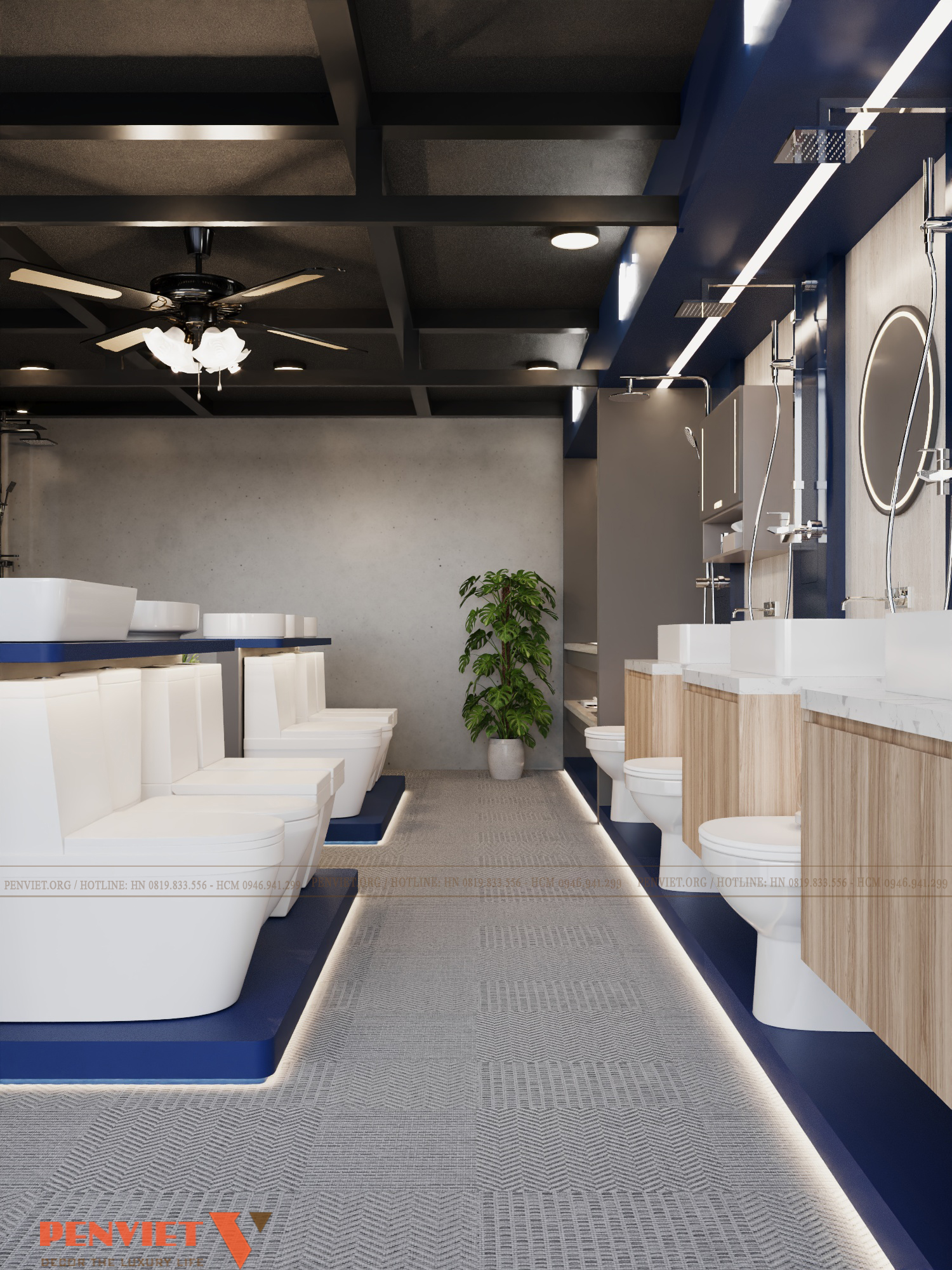 Thiết Kế Showroom Thiết Bị Vệ Sinh Tâm Thảo 7 3