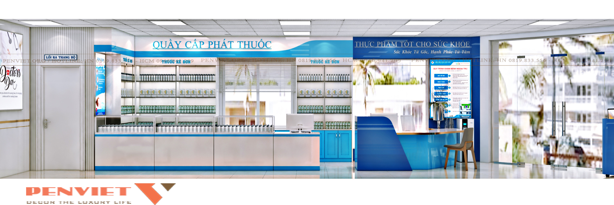 Thiết kế Bệnh viện Hùng Vương Hà Nội – Giải pháp không gian y tế hiện đại, tối ưu vận hành theo tiêu chuẩn bệnh viện T1 C13