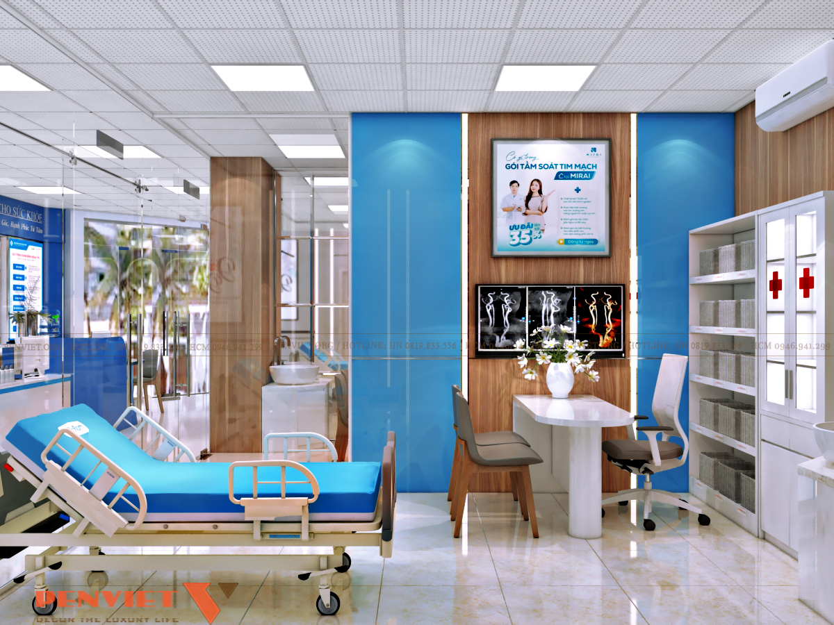 Thiết kế Bệnh viện Hùng Vương Hà Nội – Giải pháp không gian y tế hiện đại, tối ưu vận hành theo tiêu chuẩn bệnh viện T1 C19