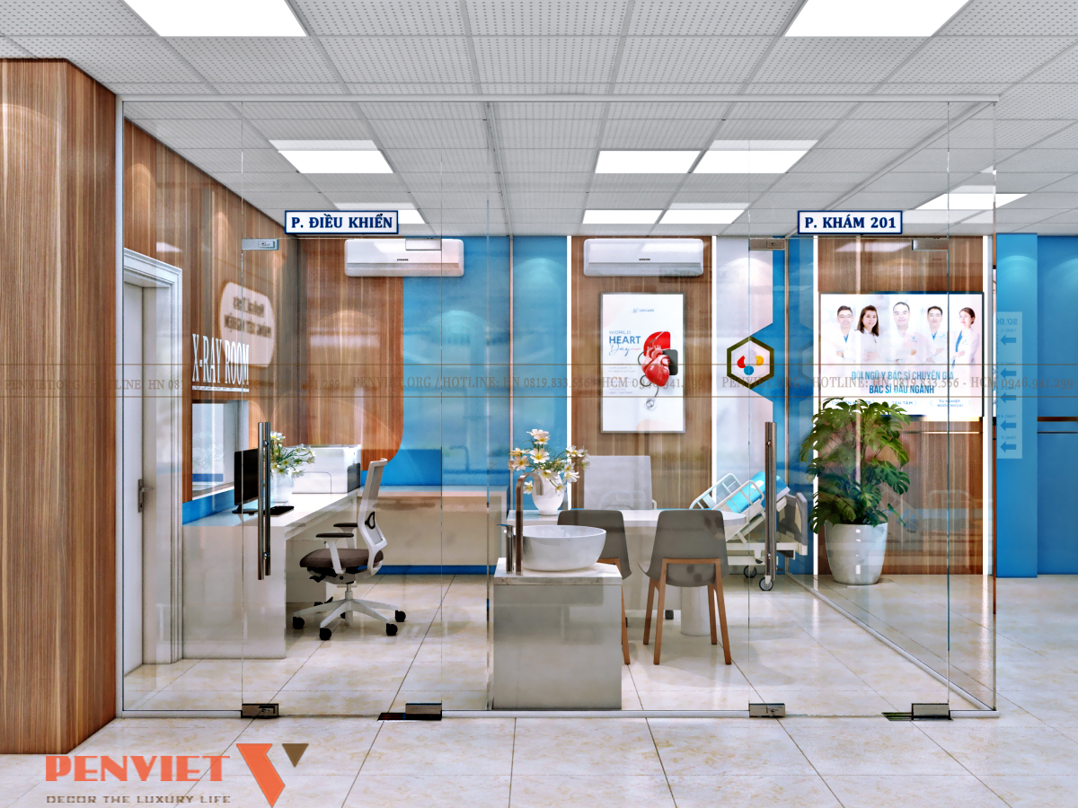 Thiết kế Bệnh viện Hùng Vương Hà Nội – Giải pháp không gian y tế hiện đại, tối ưu vận hành theo tiêu chuẩn bệnh viện T2 C14