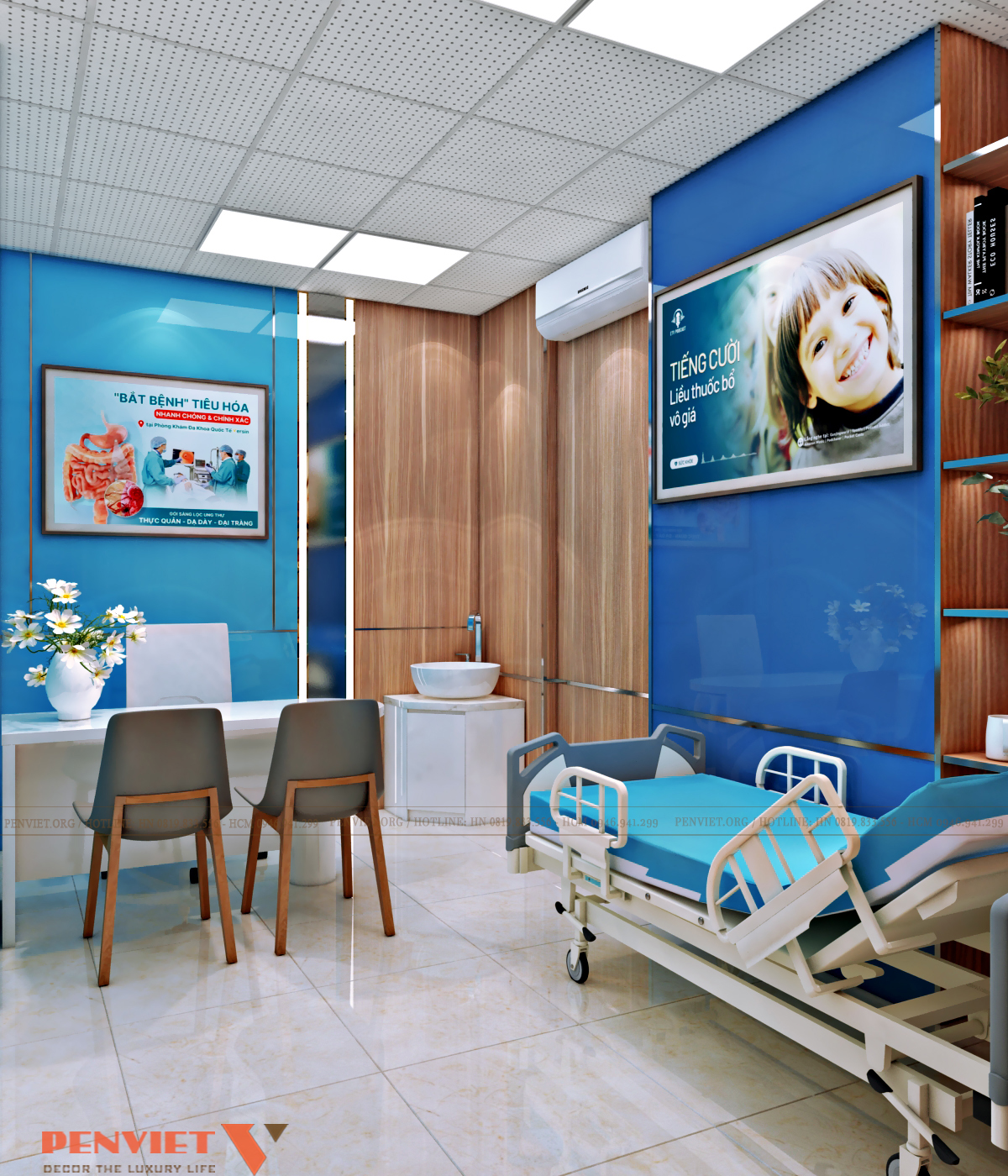 Thiết kế Bệnh viện Hùng Vương Hà Nội – Giải pháp không gian y tế hiện đại, tối ưu vận hành theo tiêu chuẩn bệnh viện T3 C27
