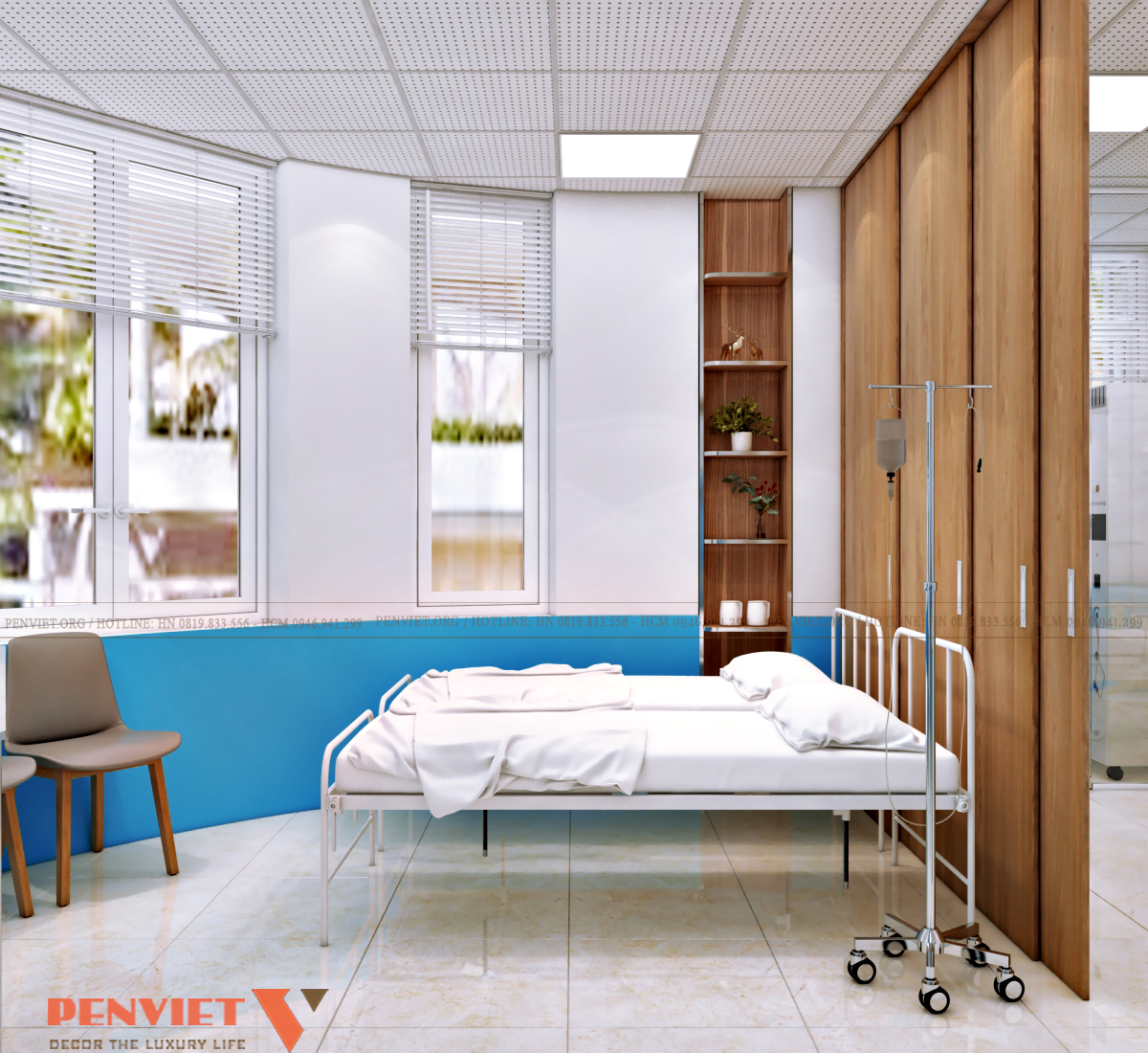 Thiết kế Bệnh viện Hùng Vương Hà Nội – Giải pháp không gian y tế hiện đại, tối ưu vận hành theo tiêu chuẩn bệnh viện T3 C38