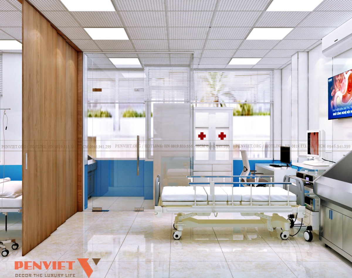 Thiết kế Bệnh viện Hùng Vương Hà Nội – Giải pháp không gian y tế hiện đại, tối ưu vận hành theo tiêu chuẩn bệnh viện T3 C40