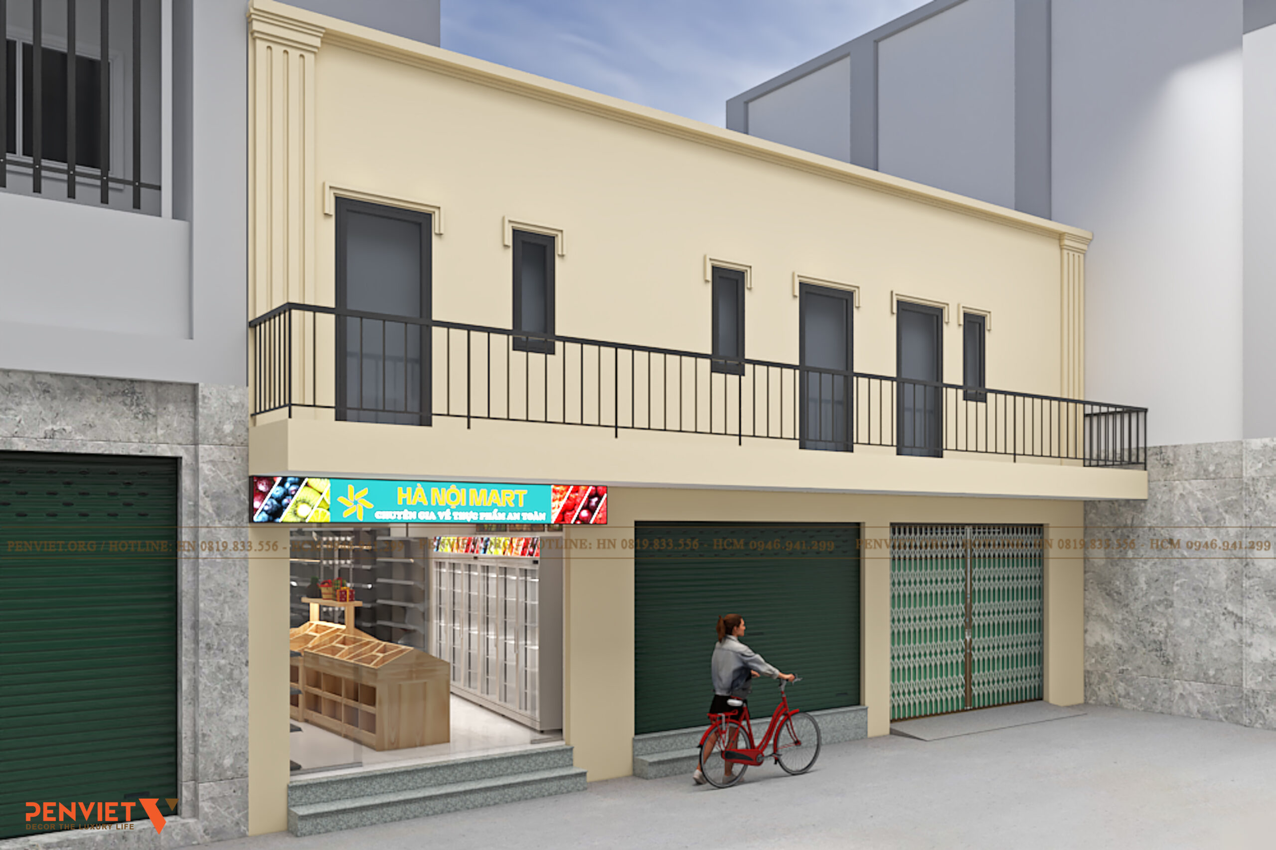 Thiết Kế Siêu Thị Hà Nội Mart Tân Bình – Không Gian Hiện Đại Mang Âm Hưởng Thủ Đô 04 scaled
