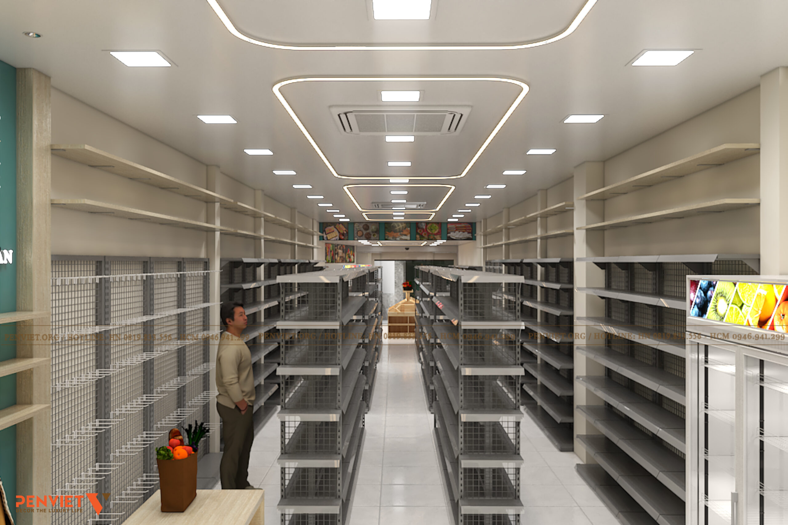 Thiết Kế Siêu Thị Hà Nội Mart Tân Bình – Không Gian Hiện Đại Mang Âm Hưởng Thủ Đô 07 scaled