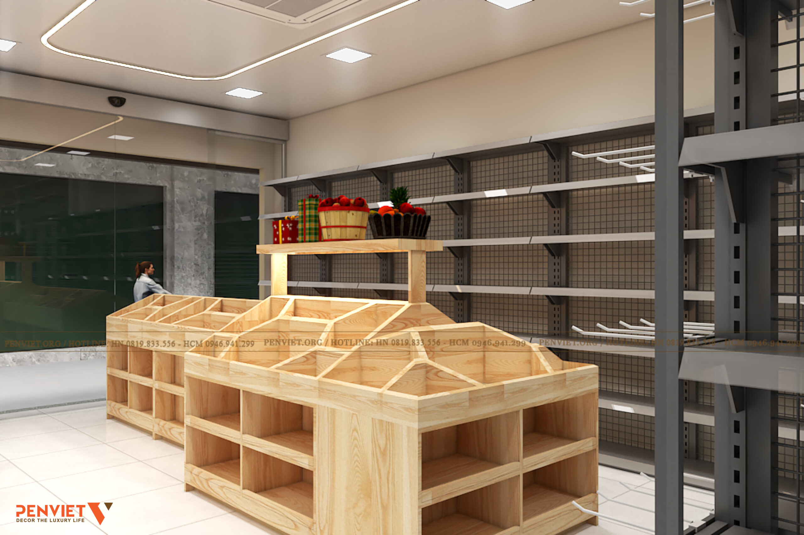 Thiết Kế Siêu Thị Hà Nội Mart Tân Bình – Không Gian Hiện Đại Mang Âm Hưởng Thủ Đô 11 1 scaled