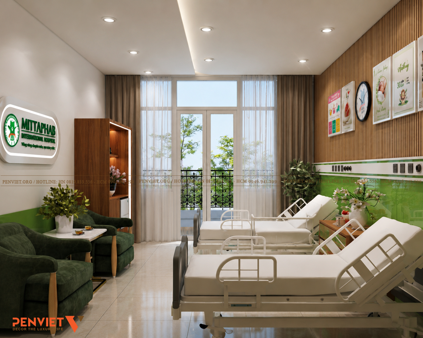 Thiết Kế Bệnh Viện Quốc Tế Mittaphab – Đạt Chuẩn Y Khoa Hiện Đại Tại Attapeu, Lào T2 P06 SL3 C7G