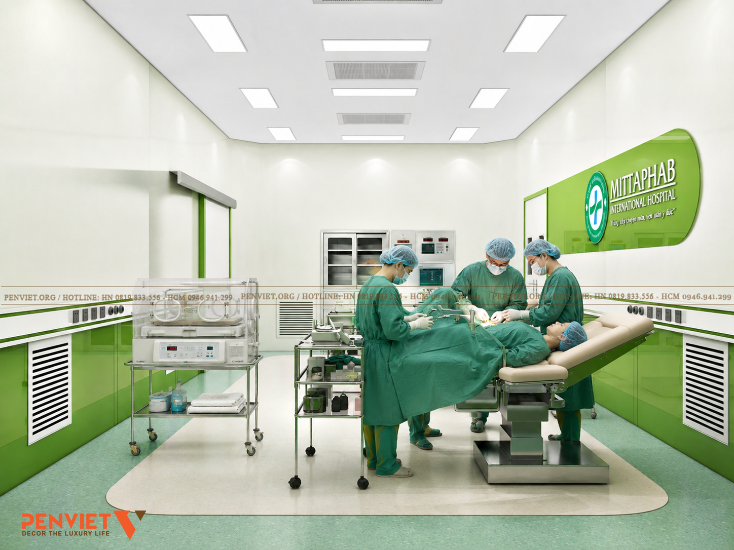 Thiết Kế Bệnh Viện Quốc Tế Mittaphab – Đạt Chuẩn Y Khoa Hiện Đại Tại Attapeu, Lào T3 P SINH C3G