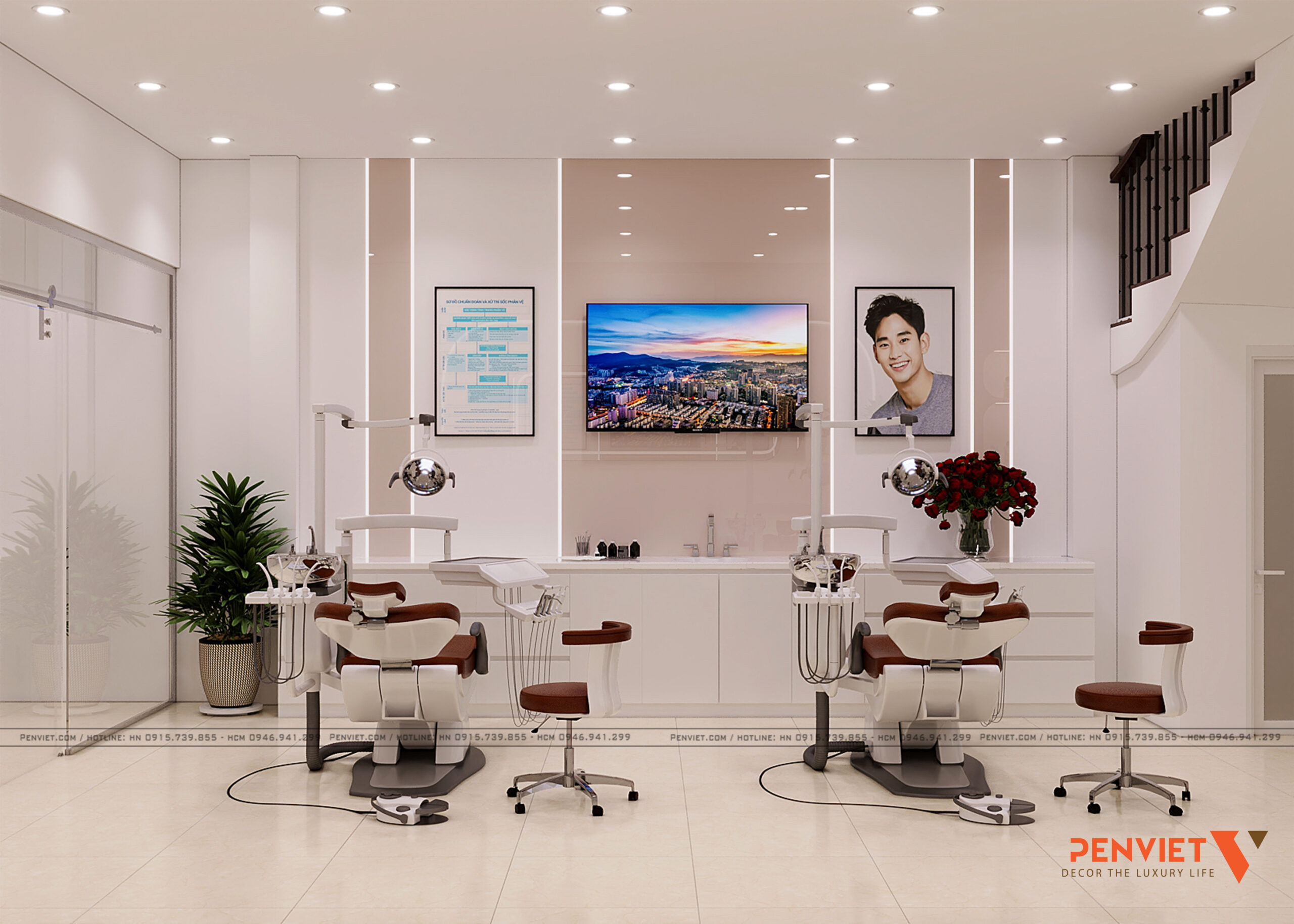 Thiết Kế Phòng Khám Nha Khoa Đại Thịnh 76m² – Hiện Đại, Tinh Tế Và Tối Ưu Công Năng 16 scaled