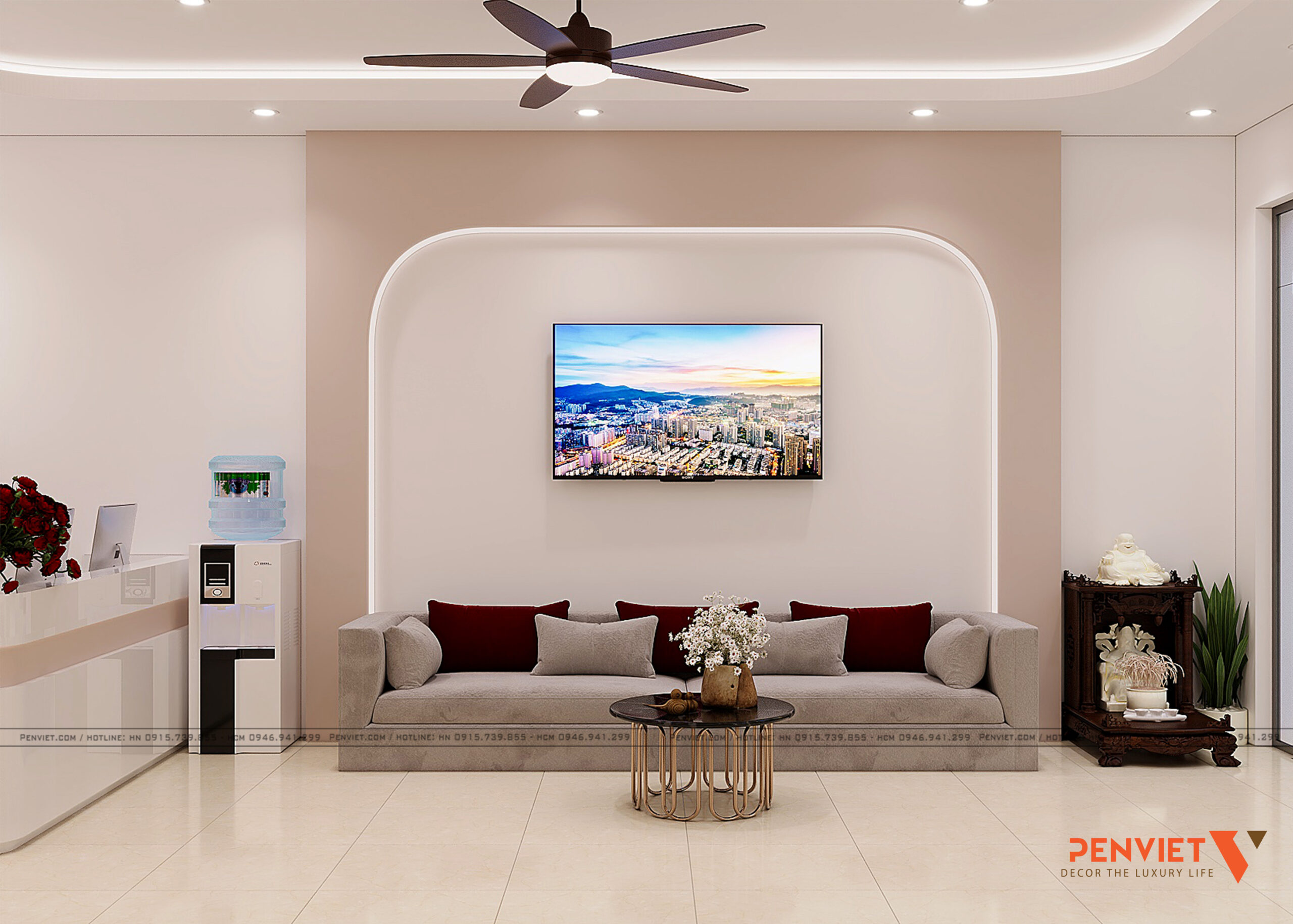 Thiết Kế Phòng Khám Nha Khoa Đại Thịnh 76m² – Hiện Đại, Tinh Tế Và Tối Ưu Công Năng 21 scaled