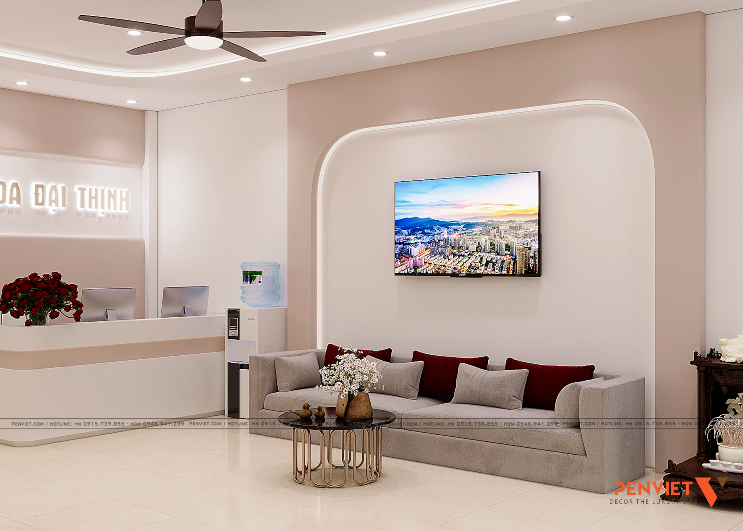 Thiết Kế Phòng Khám Nha Khoa Đại Thịnh 76m² – Hiện Đại, Tinh Tế Và Tối Ưu Công Năng 22 scaled
