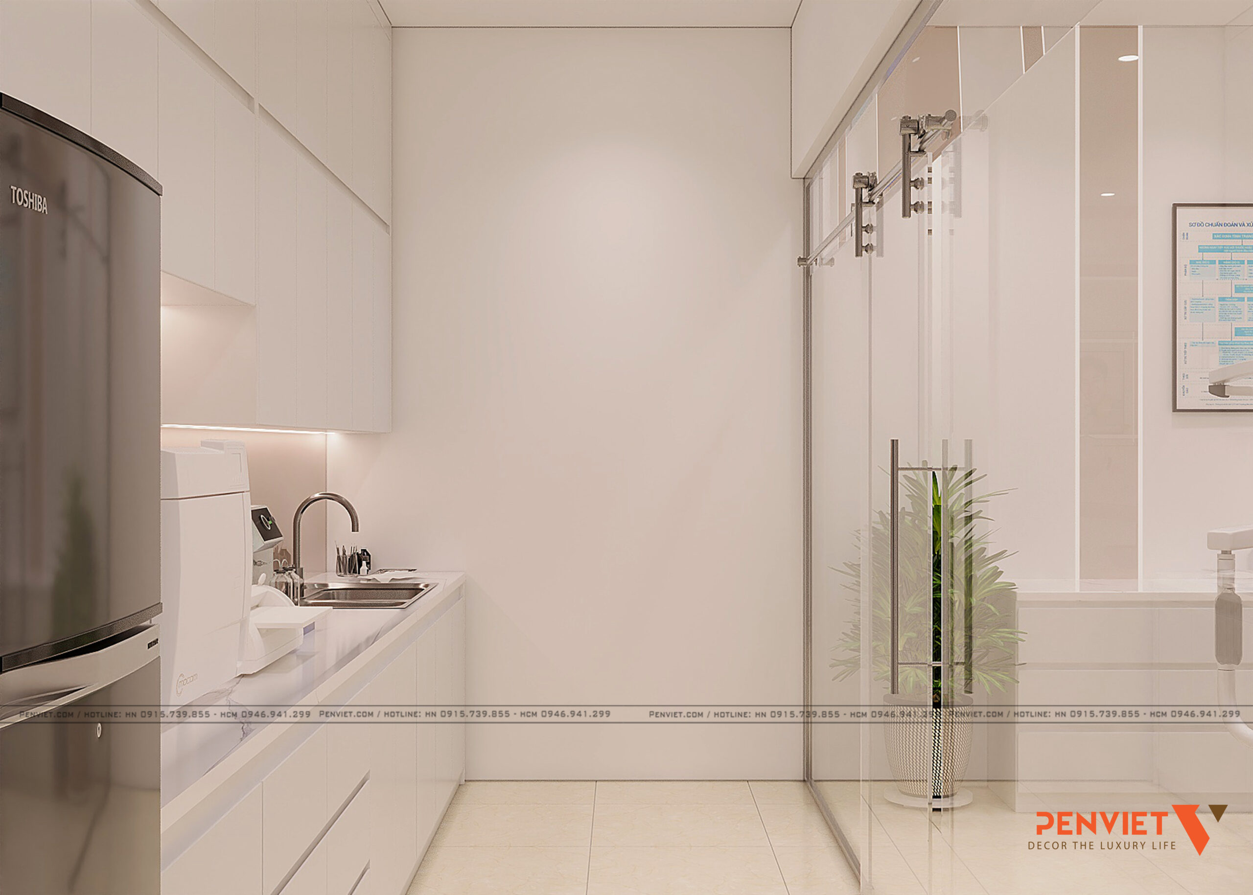 Thiết Kế Phòng Khám Nha Khoa Đại Thịnh 76m² – Hiện Đại, Tinh Tế Và Tối Ưu Công Năng 26 scaled