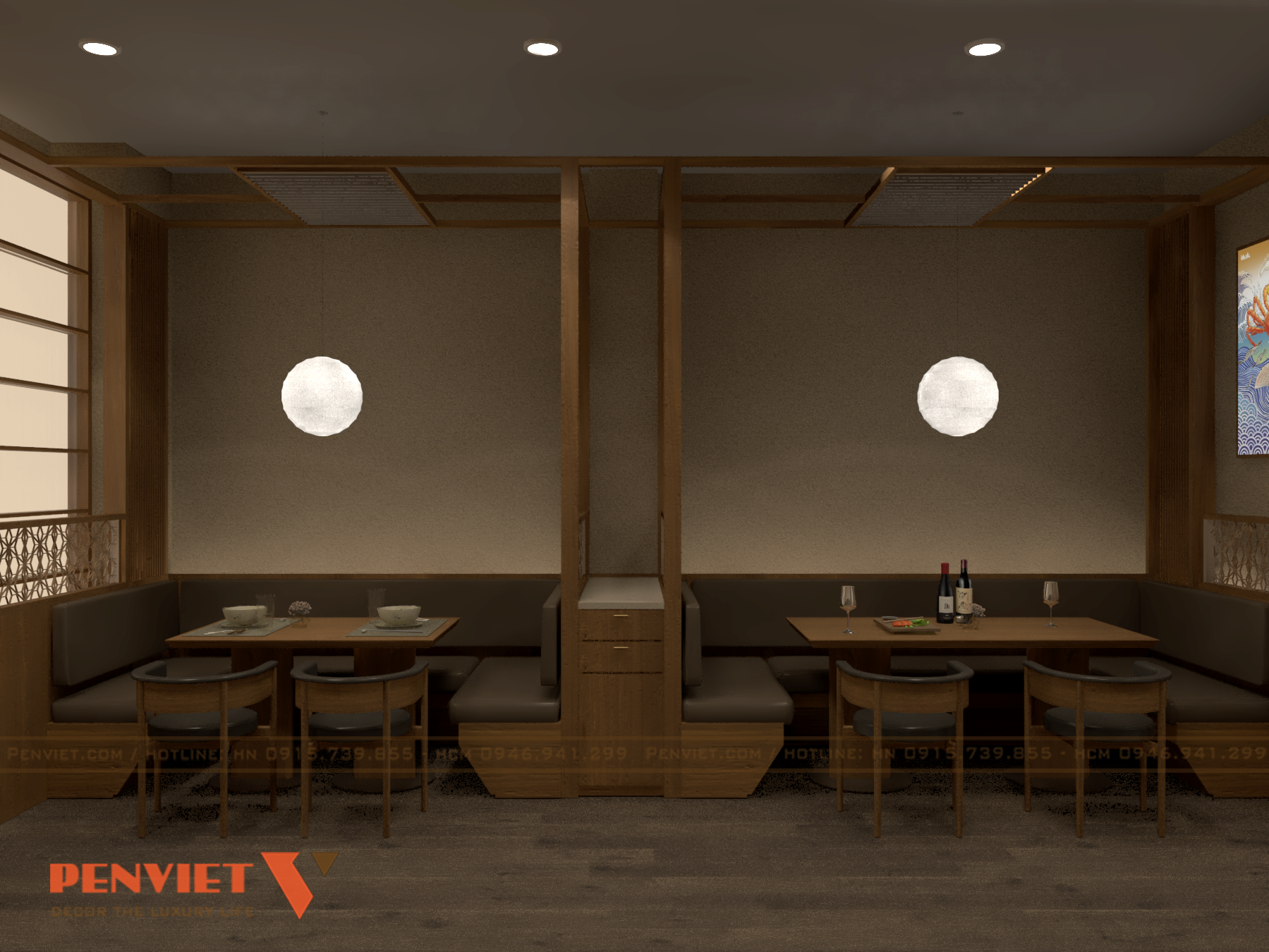 Thiết Kế Nhà Hàng Sushi Sawano – Không Gian Ẩm Thực Nhật Bản Giữa Lòng Bến Cát VIEW 23