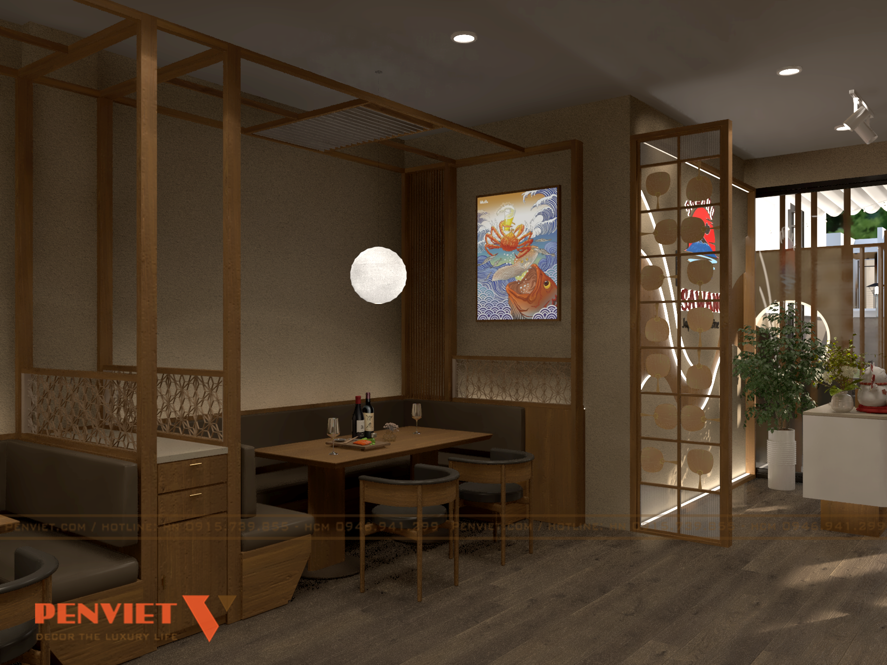 Thiết Kế Nhà Hàng Sushi Sawano – Không Gian Ẩm Thực Nhật Bản Giữa Lòng Bến Cát VIEW 24
