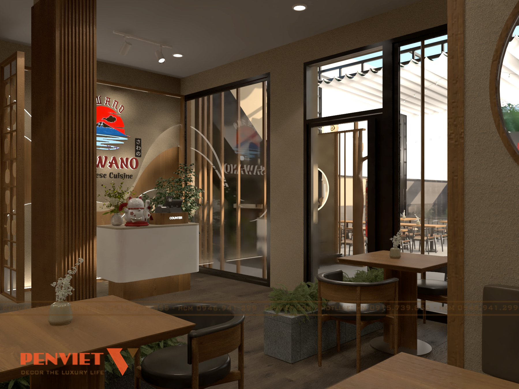 Thiết Kế Nhà Hàng Sushi Sawano – Không Gian Ẩm Thực Nhật Bản Giữa Lòng Bến Cát VIEW 28