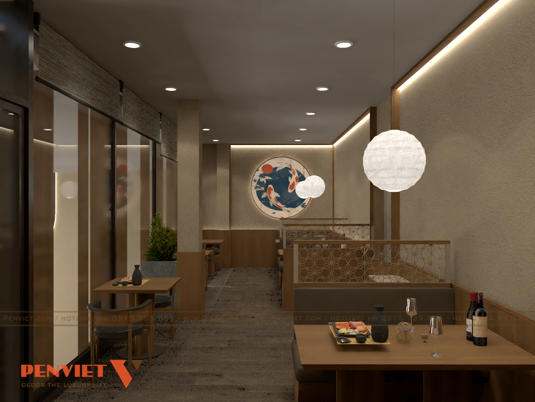 Thiết Kế Nhà Hàng Sushi Sawano – Không Gian Ẩm Thực Nhật Bản Giữa Lòng Bến Cát VIEW 30