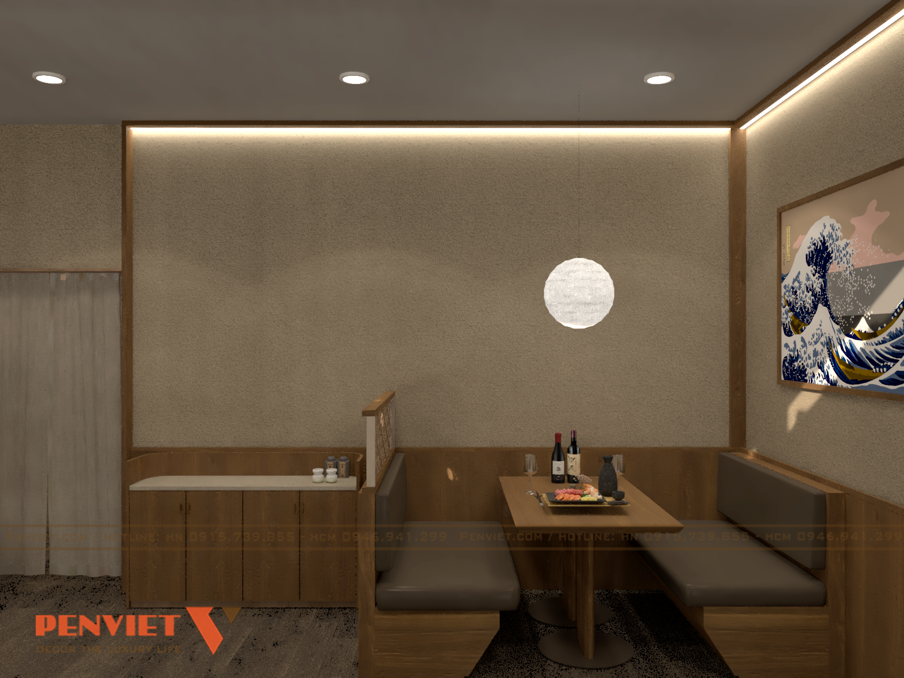 Thiết Kế Nhà Hàng Sushi Sawano – Không Gian Ẩm Thực Nhật Bản Giữa Lòng Bến Cát VIEW 31