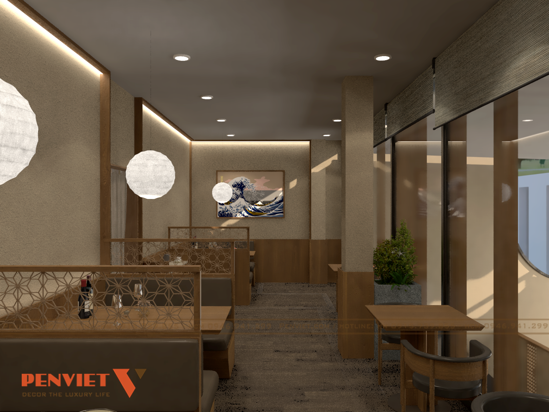 Thiết Kế Nhà Hàng Sushi Sawano – Không Gian Ẩm Thực Nhật Bản Giữa Lòng Bến Cát VIEW 33