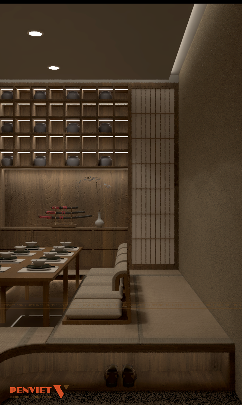 Thiết Kế Nhà Hàng Sushi Sawano – Không Gian Ẩm Thực Nhật Bản Giữa Lòng Bến Cát VIEW 36