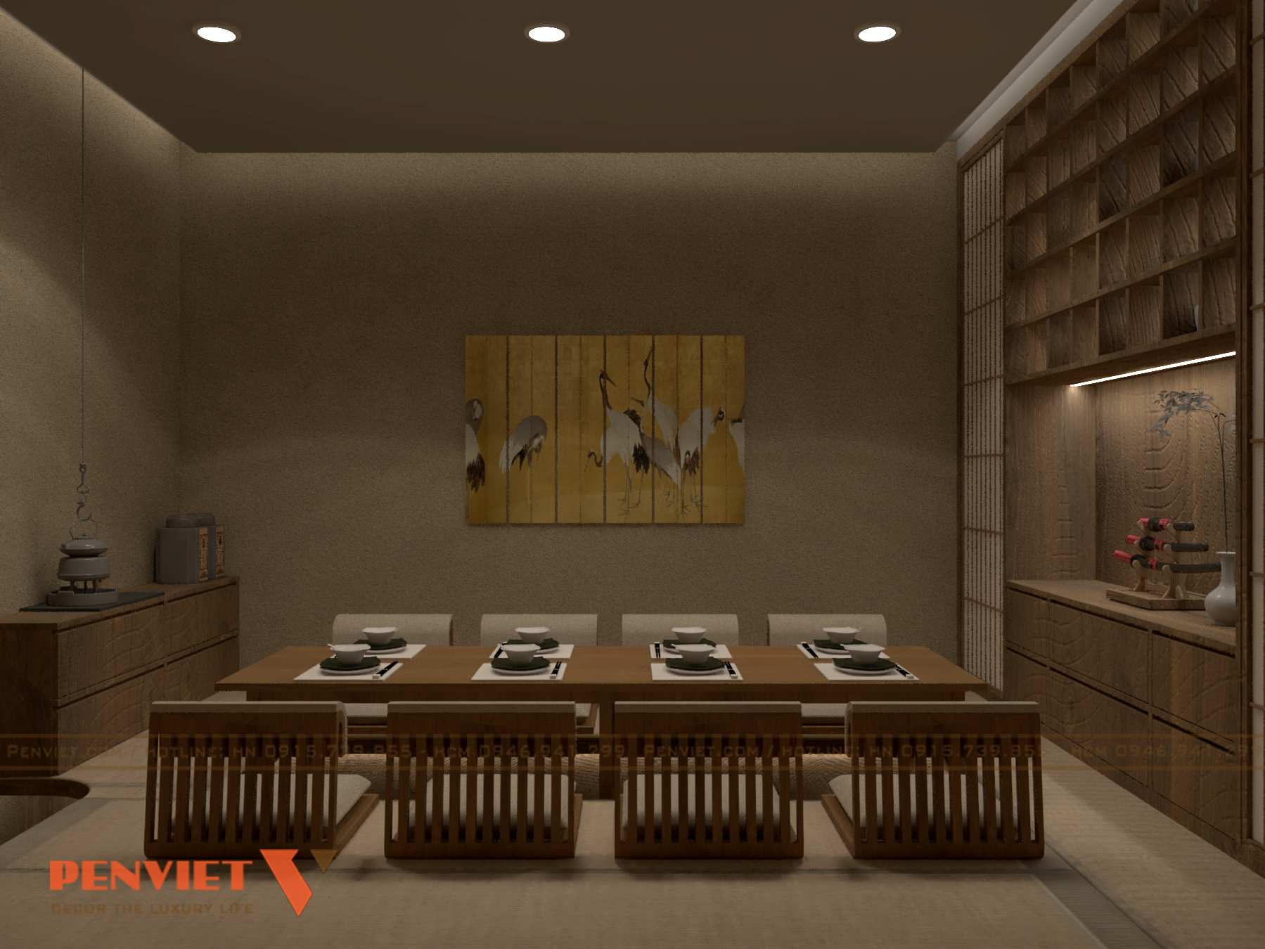 Thiết Kế Nhà Hàng Sushi Sawano – Không Gian Ẩm Thực Nhật Bản Giữa Lòng Bến Cát VIEW 38
